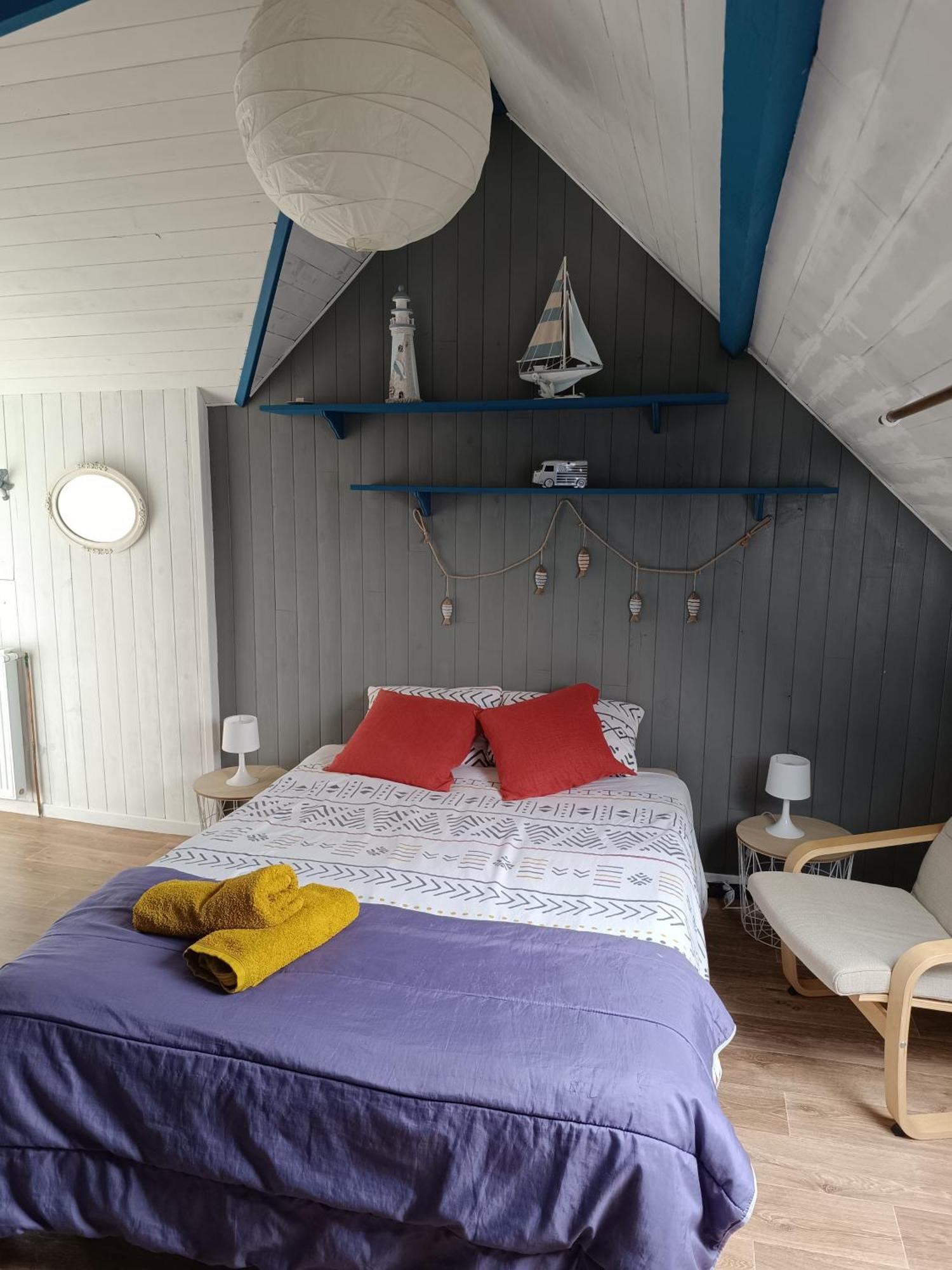 Chambre Chez L'Habitant " Les Ritieres " Plomeur エクステリア 写真